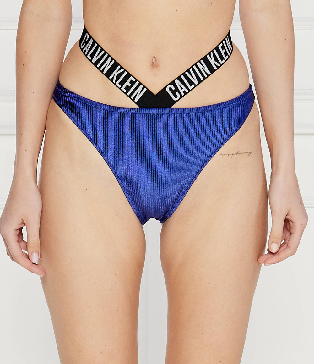 Трусики бикини Calvin Klein Swimwear - голубой(KW0KW02391)