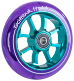 Колесо для самоката X-Treme 110*24мм PO,transparent purple(violet)