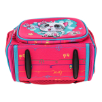 Ранец разборный "Кошка" 25*14*33 см с ортопедической спинкой. 1 отделение, 3 кармана