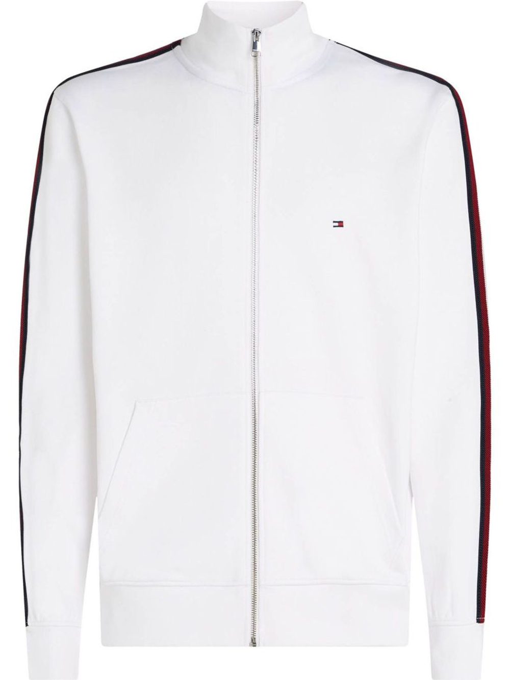 Куртка теннисная Tommy Hilfiger Global Stripe Standing Collar