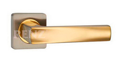 Ручка RENZ DH 74-02 SN/GP мат. никель/лат. блест