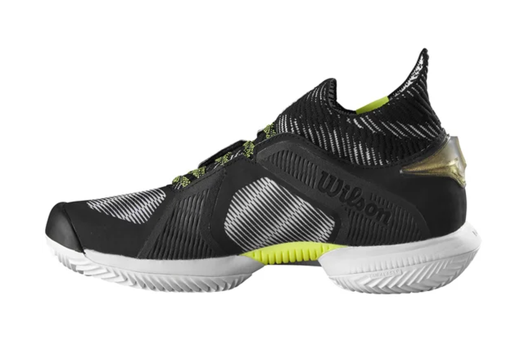 Теннисные кроссовки Wilson Kaos Rapide SFT Clay - white/black/safety yellow