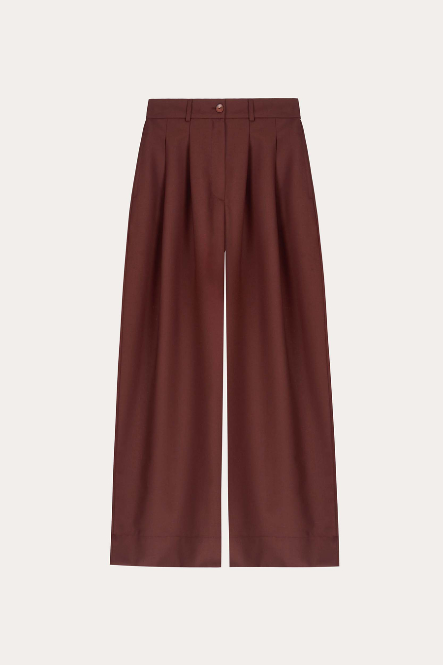 Брюки 0-образные из шерсти