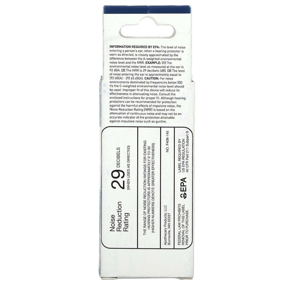 Flents, Protechs, Quiet Пожалуйста, беруши из поролона, 6 пар