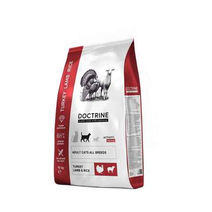 DOCTRINE (Доктрин) Сухой корм для кошек с индейкой, ягненком и рисом