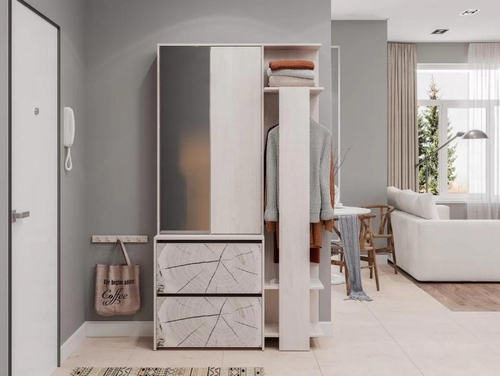 Прихожая Россо (Ясень белый)