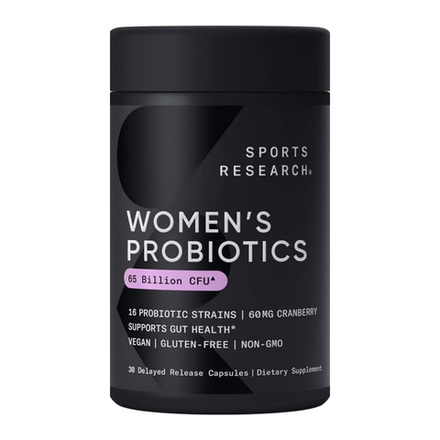 Sports Research, Пробиотики для женщин, Women's Probiotics, 30 капсул
