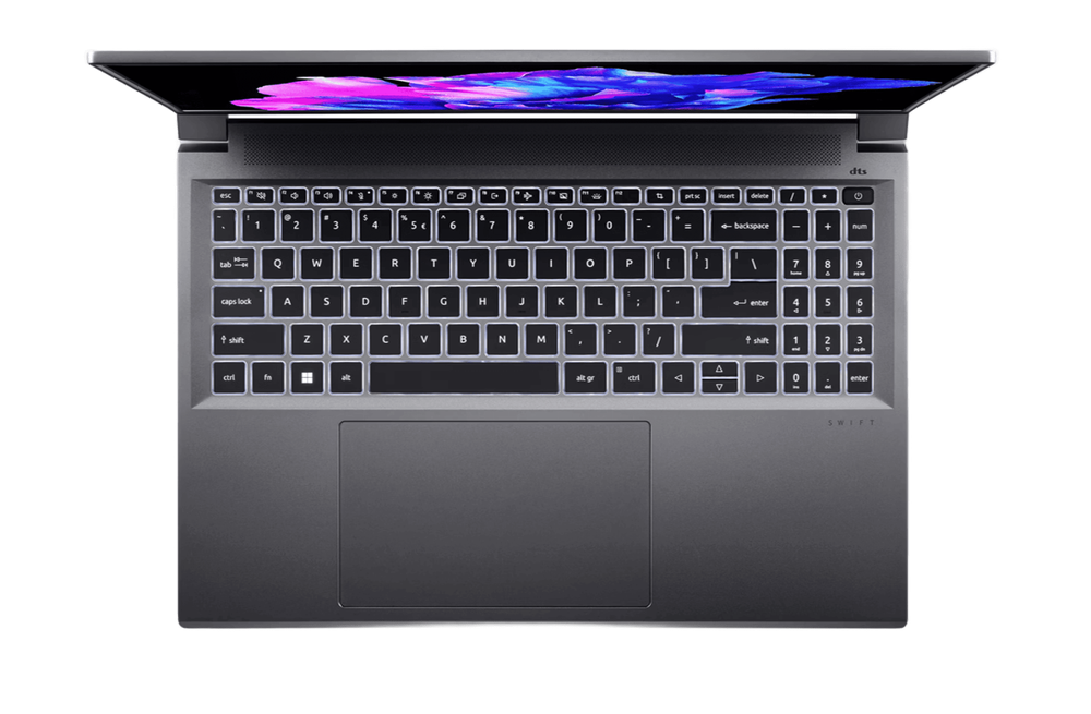 Ноутбук Acer Swift X 16 (Ryzen 7, RTX 3050, 165 Гц)