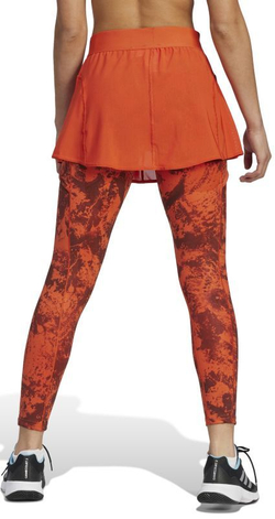 Leginsy Adidas Paris Two in One Match Tight Leggings - красный