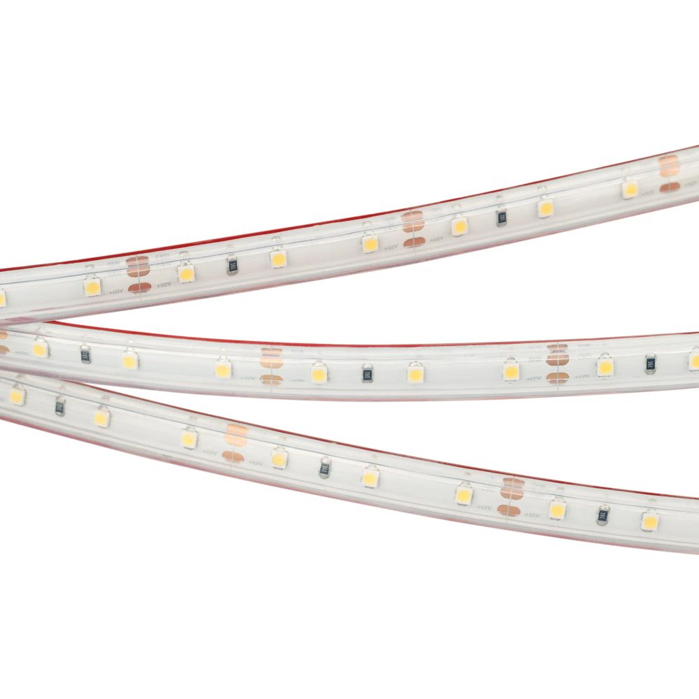 Светодиодная лента герметичная RTW-PS-A60-10mm 12V Warm2700 (4.8 W/m, IP67, 2835, 5m) (Arlight, 4.8 Вт/м, IP67) 028506(2)