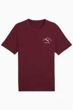 Футболка Puma Class Graphic Tee - бордовый