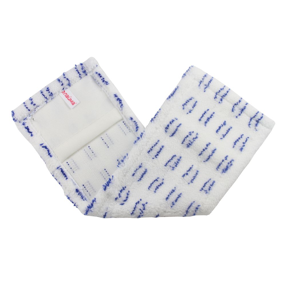 Насадка МОП плоская 40см карманы микрофибра/абразив 601477