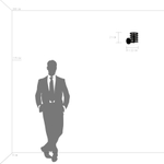 735610 Бра EPSILON 1х40W E14 ЧЕРНЫЙ/ЗОЛОТО