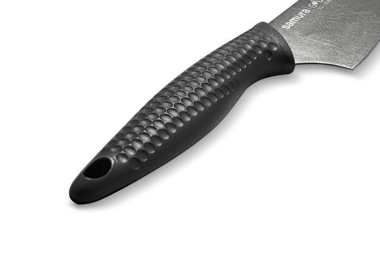 Нож кухонный Samura GOLF Stonewash Шеф 221 мм, SG-0085B/K