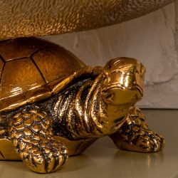 Фруктовница-конфетница Черепаха Бронза