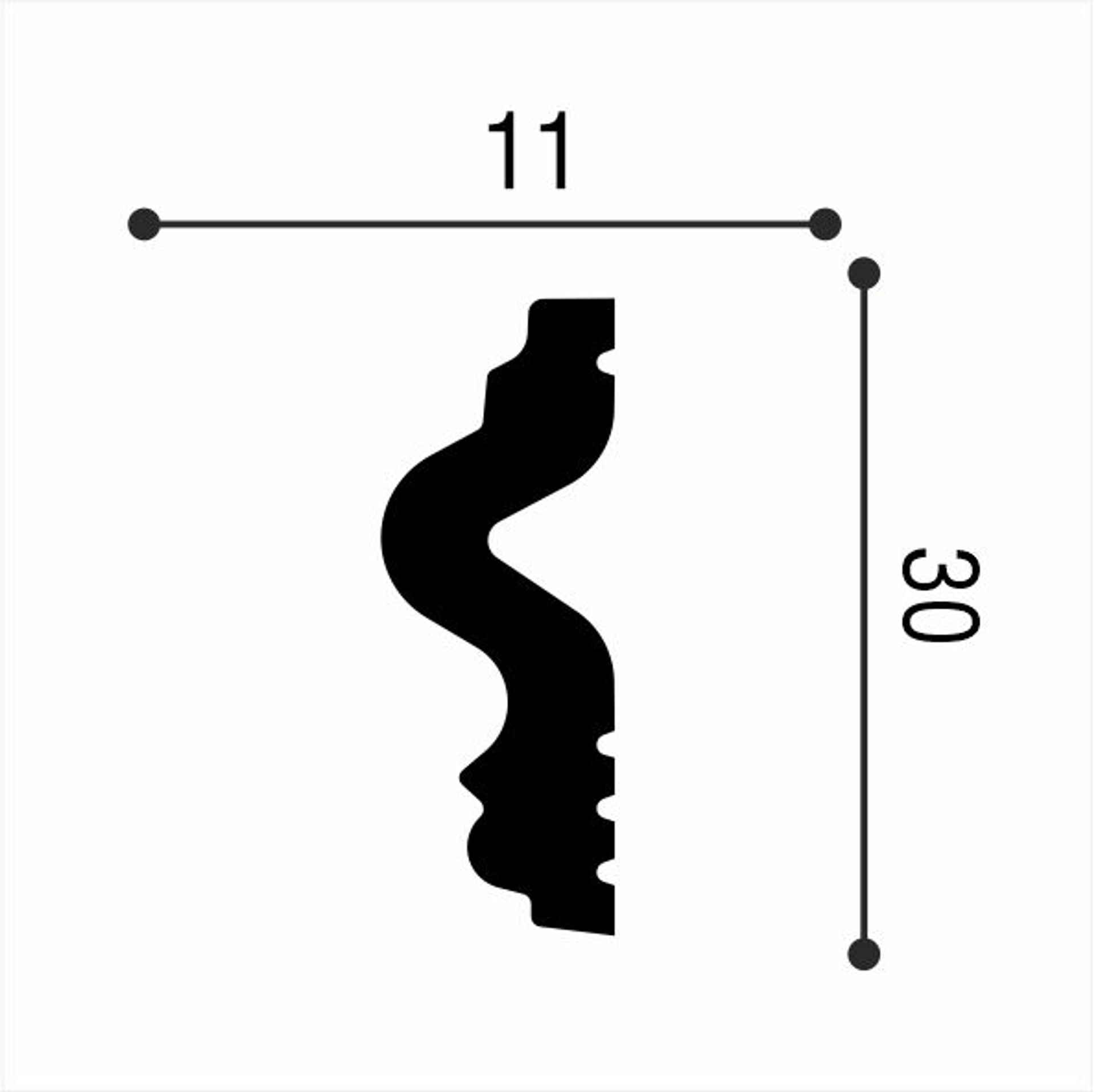 Молдинг Де-Багет С 05 30/11