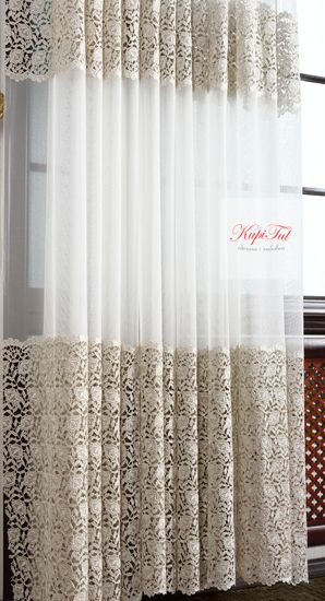 Тюль Патриция-2 французская сетка (золото)