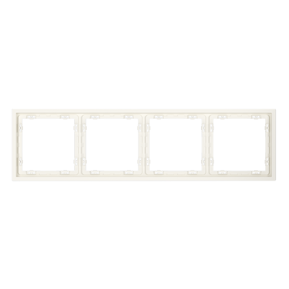 Рамка пластиковая VOLTUM S70 на 4 пост, (хлопок)