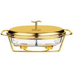 МАРМИТ AGNESS ОВАЛЬНЫЙ 2 ОТСЕКА GOLD 2,6L