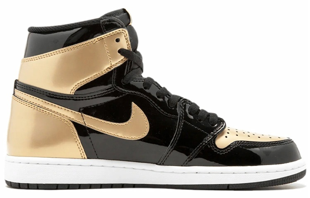 Кроссовки Jordan Air Jordan 1 High Nrg Patent Gold Toe