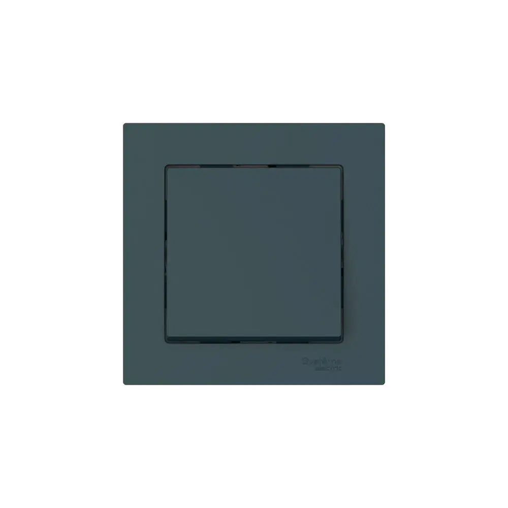 ATLASDESIGN 1-клавишный ВЫКЛЮЧАТЕЛЬ, сх.1, 10АХ, в сборе, быстрозажим. клем., ИЗУМРУД