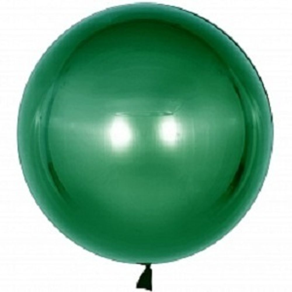 К Deco Bubble (Бабл), 18&quot;/46 см, Хром, Зеленый, 1 шт.