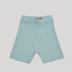 Ribbed Shorts Illusion Blue