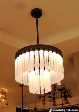 люстра Orgue by Lalique ( 2 levels + black)