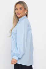 Блуза хлопковая Кристалия (голубая) Б14462-16М LT Collection
