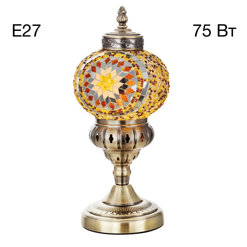 Citilux Каир CL419815 Настольная лампа Мозаика Янтарь