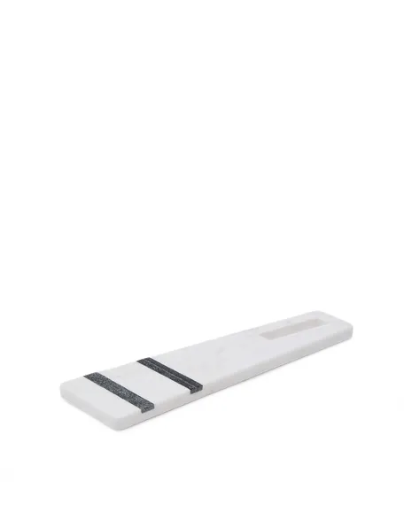 Cервировочная доска Nira из черно-белого мрамора