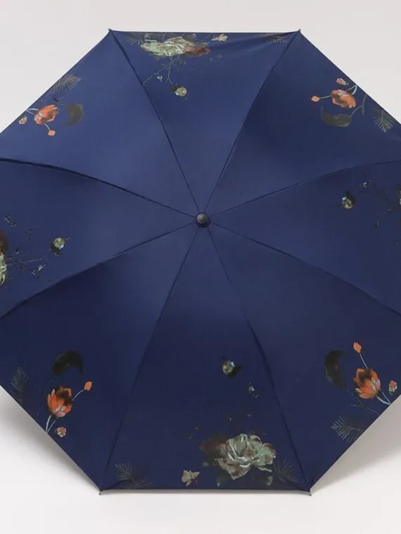 Зонт механический «Нежные цветы», 4 сложения, 8 спиц, R = 49 см, цвет МИКС