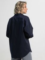 Рубашка хлопковая Рина (темно-синяя) Б15224-53М LT Collection