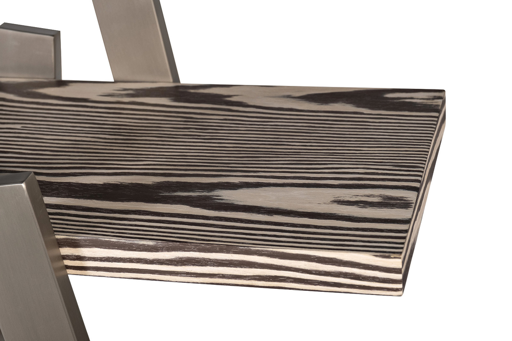 Стеллаж 120х33х185см Garda Decor Zebrano