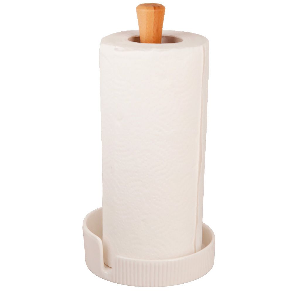 Держатель для бумажных полотенец "Naturel" 13*13*25,5см. (подарочная упаковка)