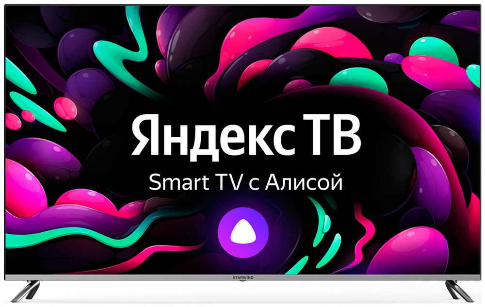 ЖК телевизор Starwind SW-LED58UG401(UHD Smart,Yandex,frameless)