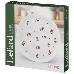НАБОР ТАРЕЛОК ОБЕДЕННЫХ LEFARD "CHERRY" 2 ШТ. 25,5*2,5 СМ