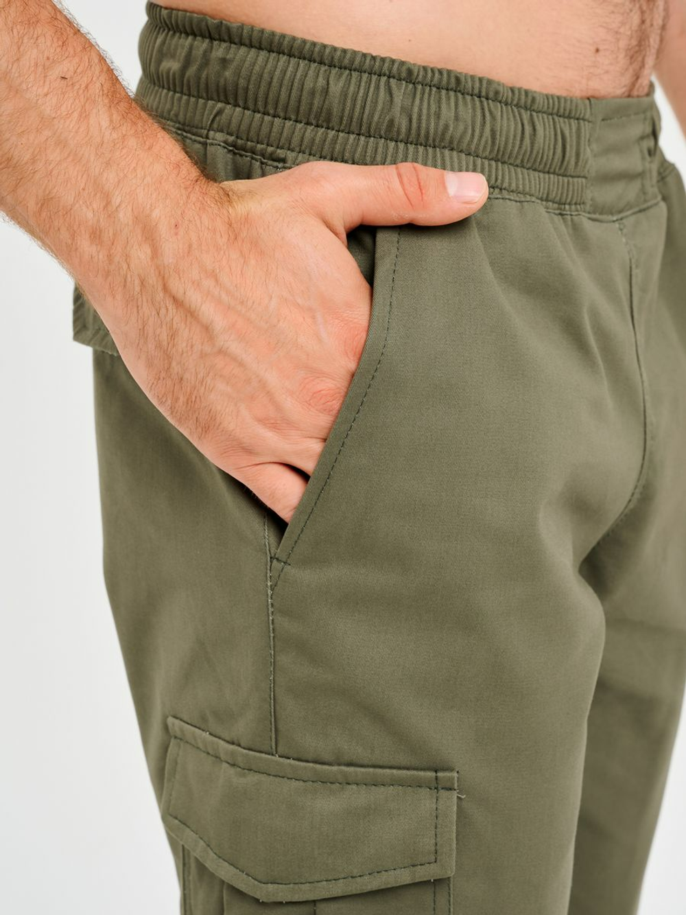 Брюки Джоггеры Бабек Хаки