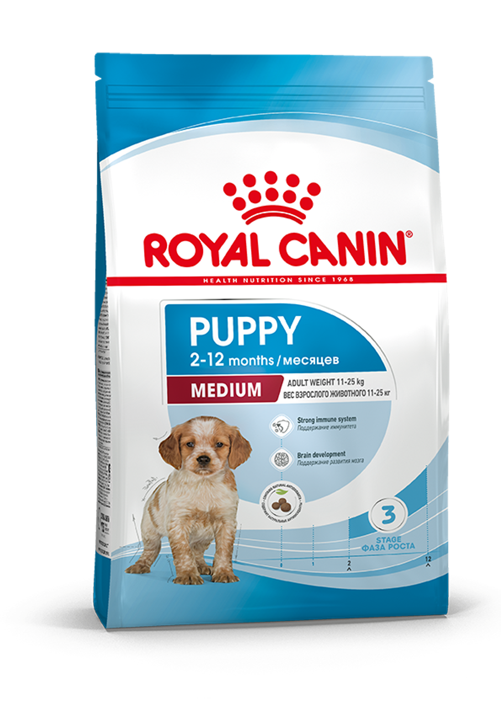 Медиум паппи 3 кг Royal Canin