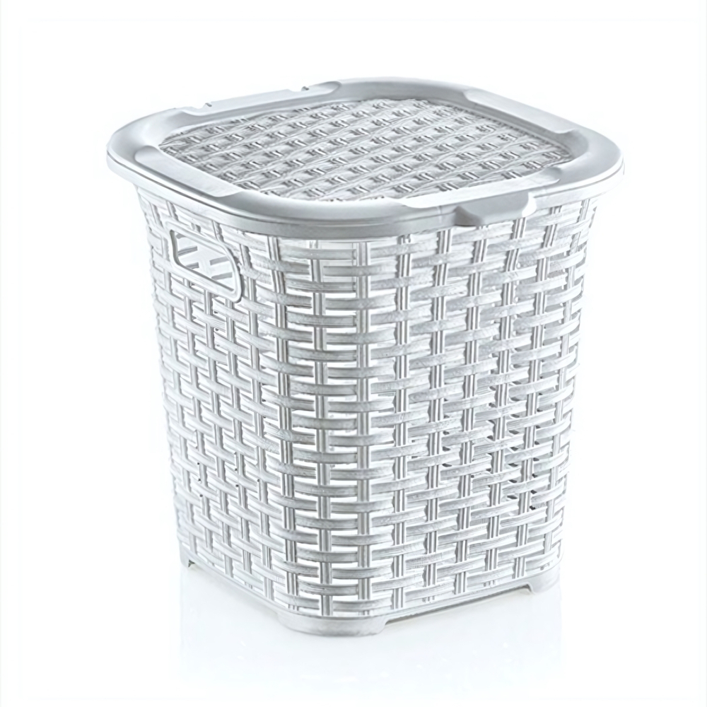 Многофункциональная корзина плетён белый 15 лт.