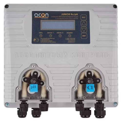 АКОН Станция дозирования перистальтическая JUNIOR pH / Rx 2.2 л/ч (полный комплекте)