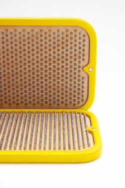 Доска садху Дерево инь-янь алюминиевые гвозди