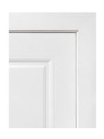 Межкомнатная дверь Челси белая эмаль глухая