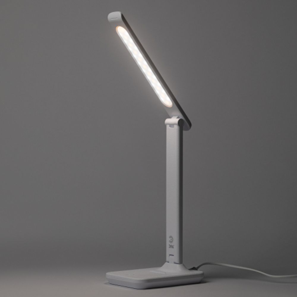 Настольный светильник ЭРА NLED-500-10W-W светодиодный белый