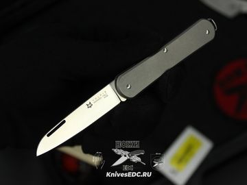 Нож FOX Knives FX-VP130 TI VULPIS клинок из стали M390, рукоять титан