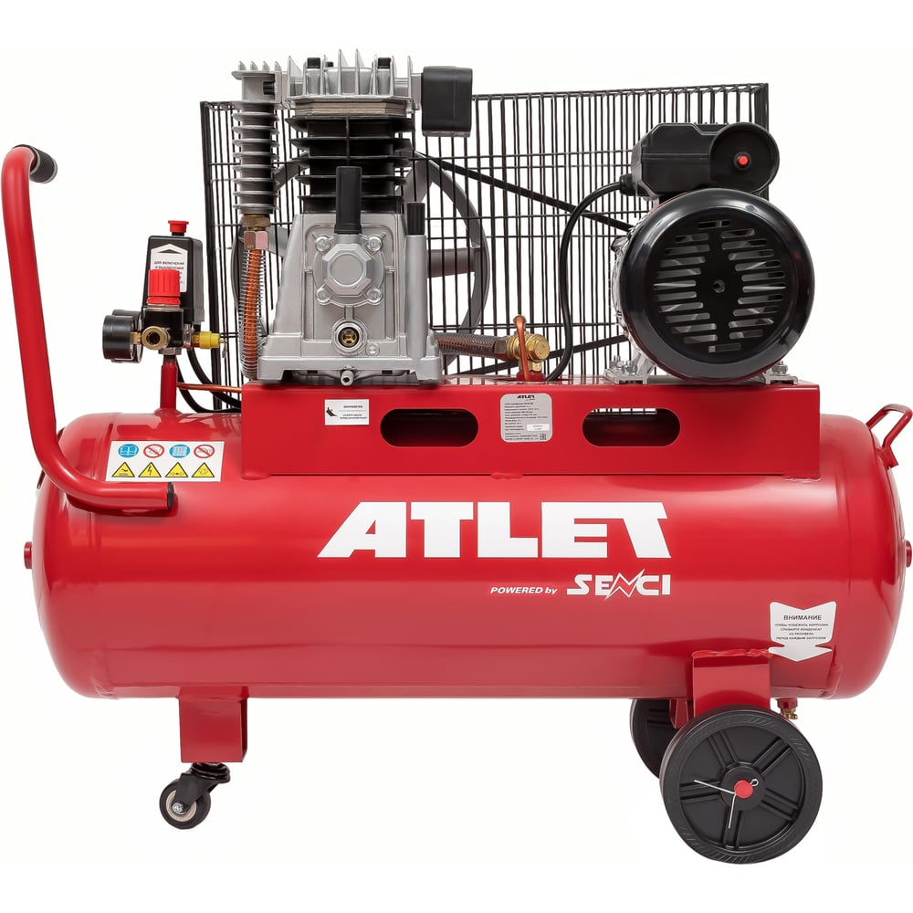 Поршневой масляный компрессор (50 л, 10 бар, 300 л/мин) ATLET SC270-50L