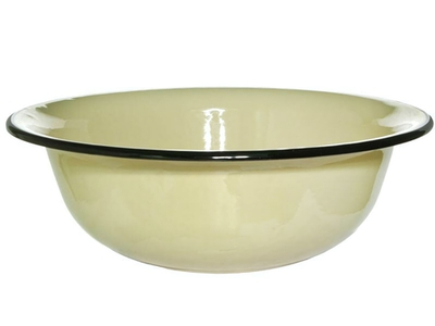 Миска 5л эмалированная без рисунка 24681