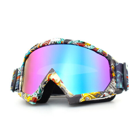 Очки горнолыжные спортивные для сноуборда и горных лыж,