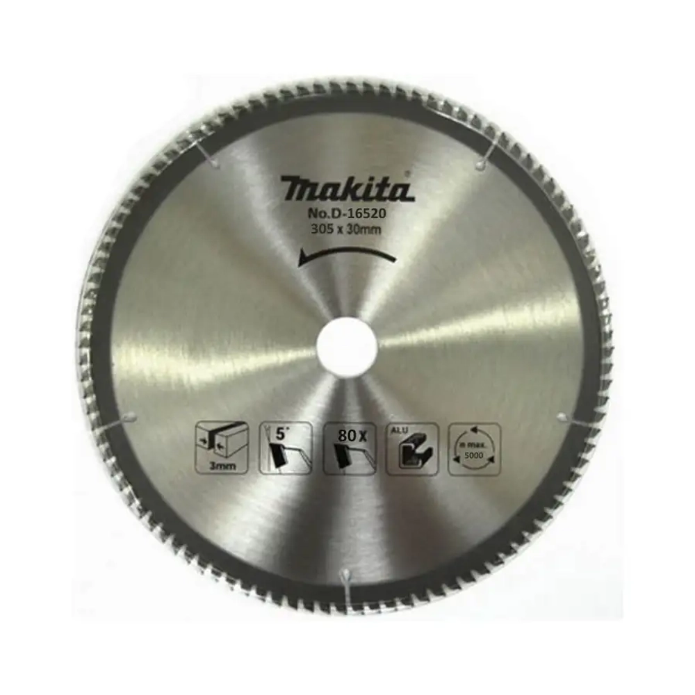 Диск пильный по алюминию 305x30x2,2x80T Makita D-16520