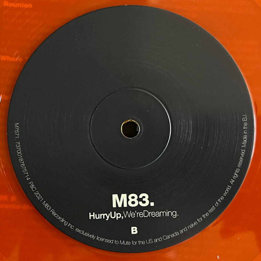 M83 / Hurry Up, We're Dreaming (Limited Edition)(Coloured Vinyl)(2LP)